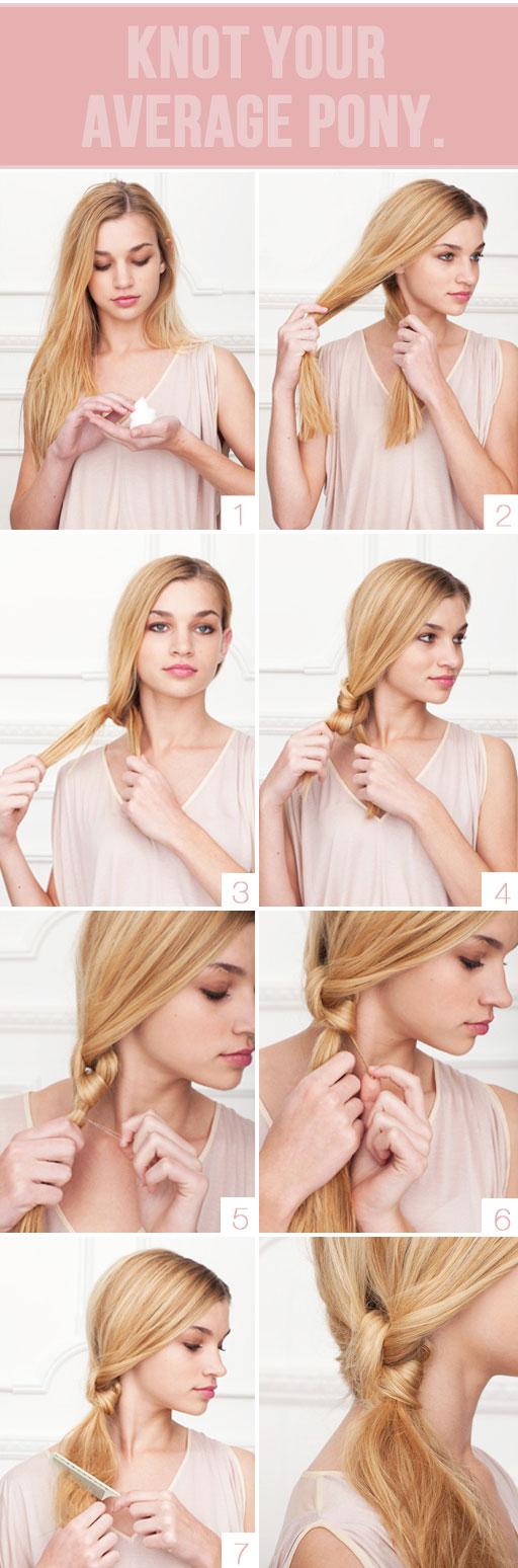 Hairstyle tutorial - Double knot detail - Hair Romance