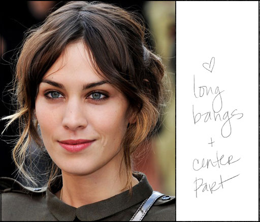 The Beauty Department: Your Daily Dose of Pretty. - HAIR TALK: INVERTED  TRIANGLE FACE SHAPE