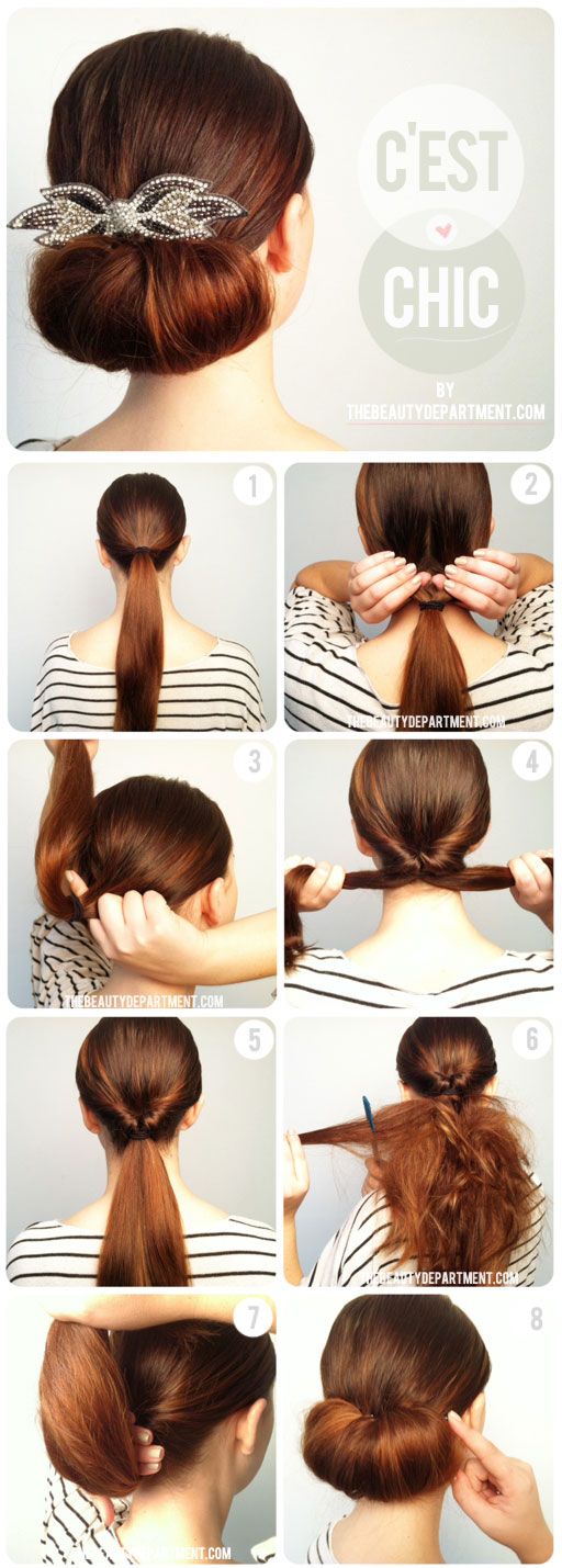 The Beauty Department: Your Daily Dose of Pretty. - THE TWIST + FLIP BUN