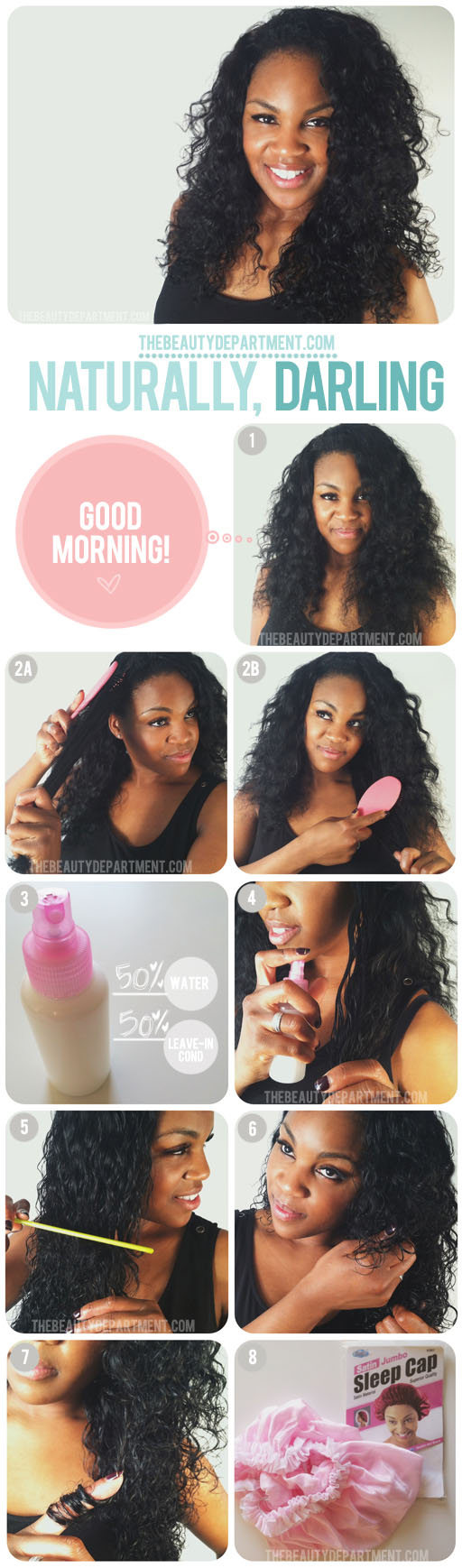 The Beauty Department: Your Daily Dose of Pretty. - REFRESHING CURLY HAIR