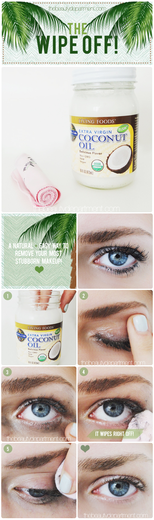 The Department: Your Daily Dose of - D.I.Y. EYE MAKEUP REMOVER
