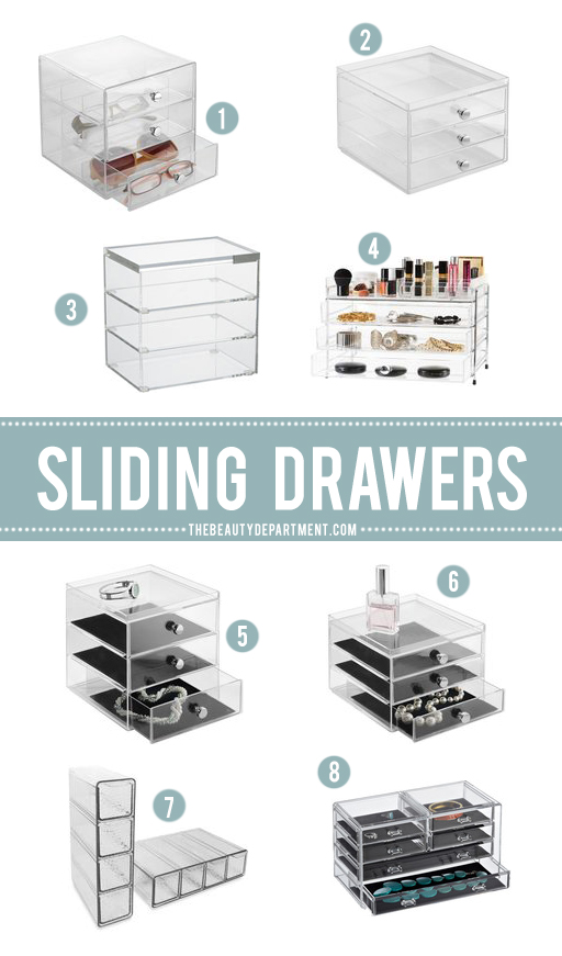 1organizer drawers the beauty department