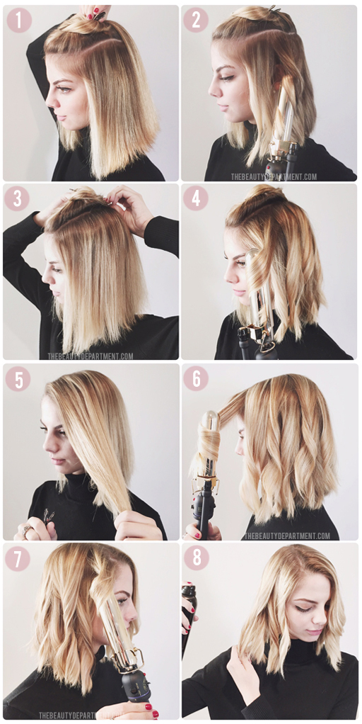 The Beauty Department Your Daily Dose Of Pretty How To Style A Lob Or A Bob