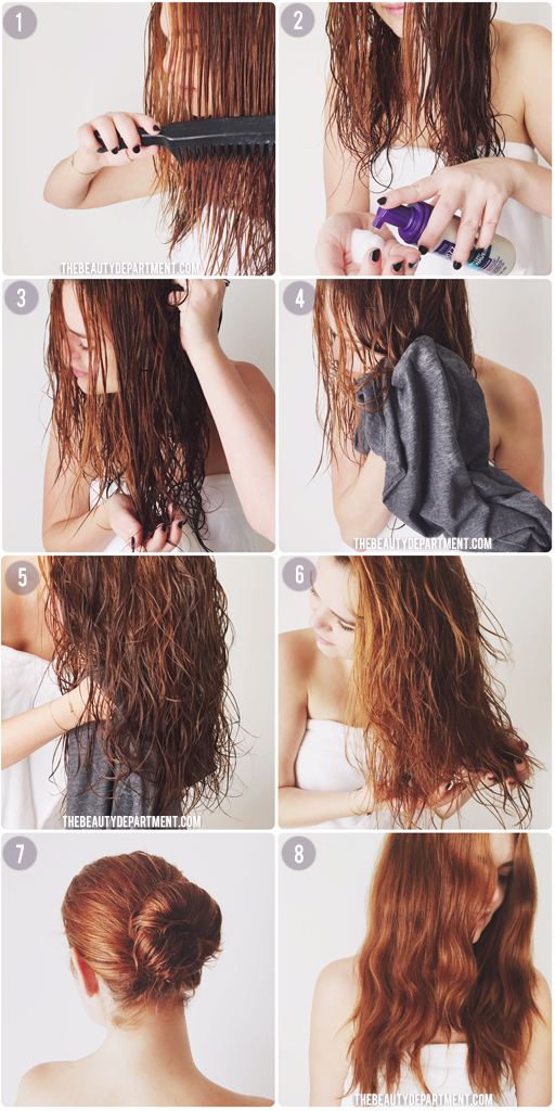 How to Curl Hair After Shower Without Heat 