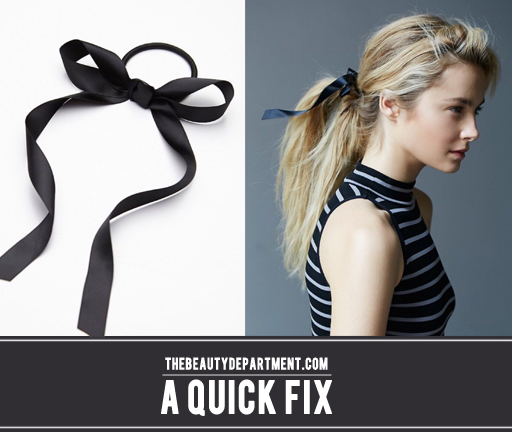 bow hair tie the beauty department urban free people
