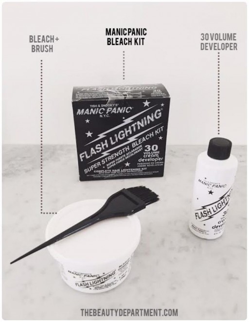 manic panic bleach kit the beauty department